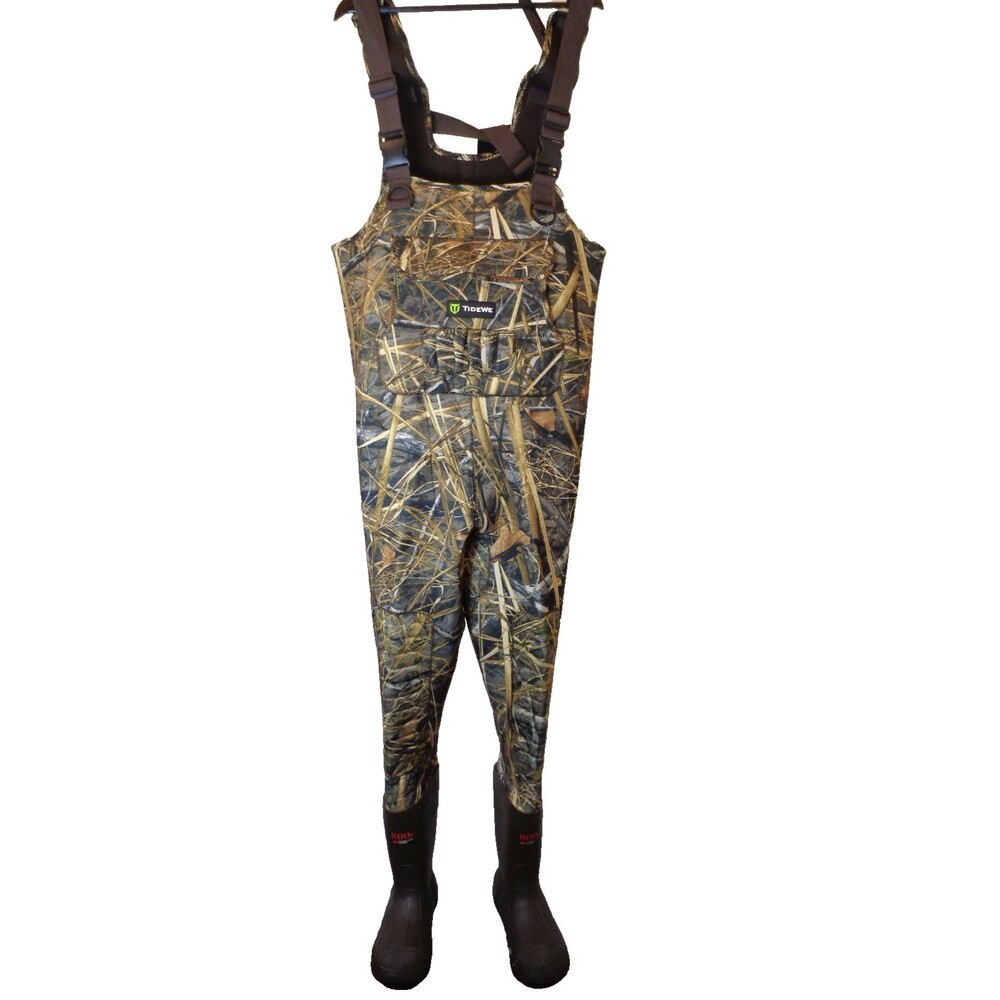 TIDEWE Chest Waders, Hunting Waders Sz 9 Mens 800G Insulation, Waterproof Neopre